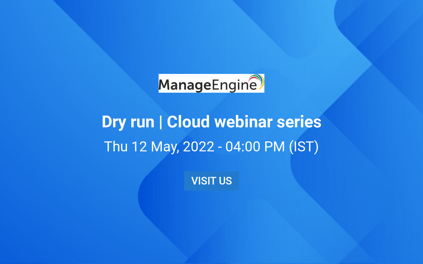 Dry run | Cloud webinar series