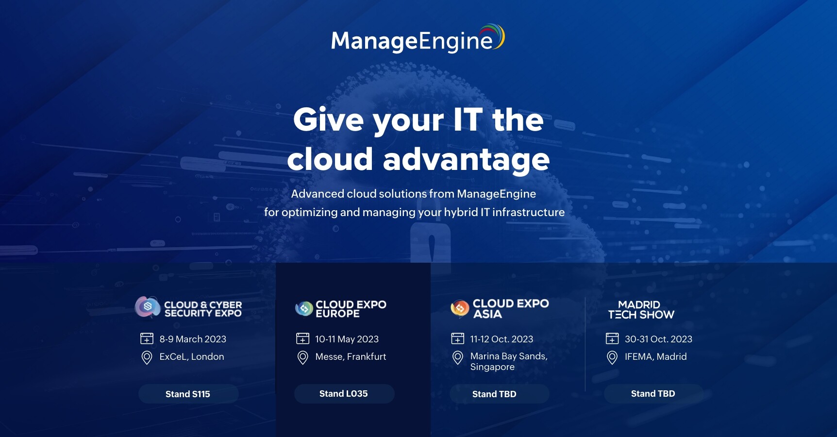 ManageEngine Cloud Expo Series 2023