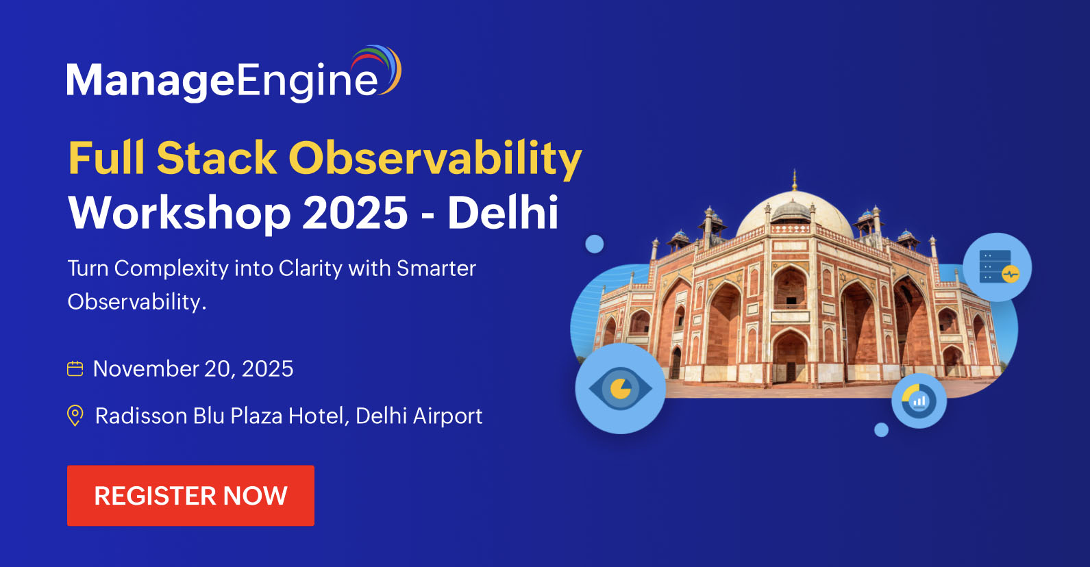 ManageEngine Full Stack Observability Workshop Delhi - 2025